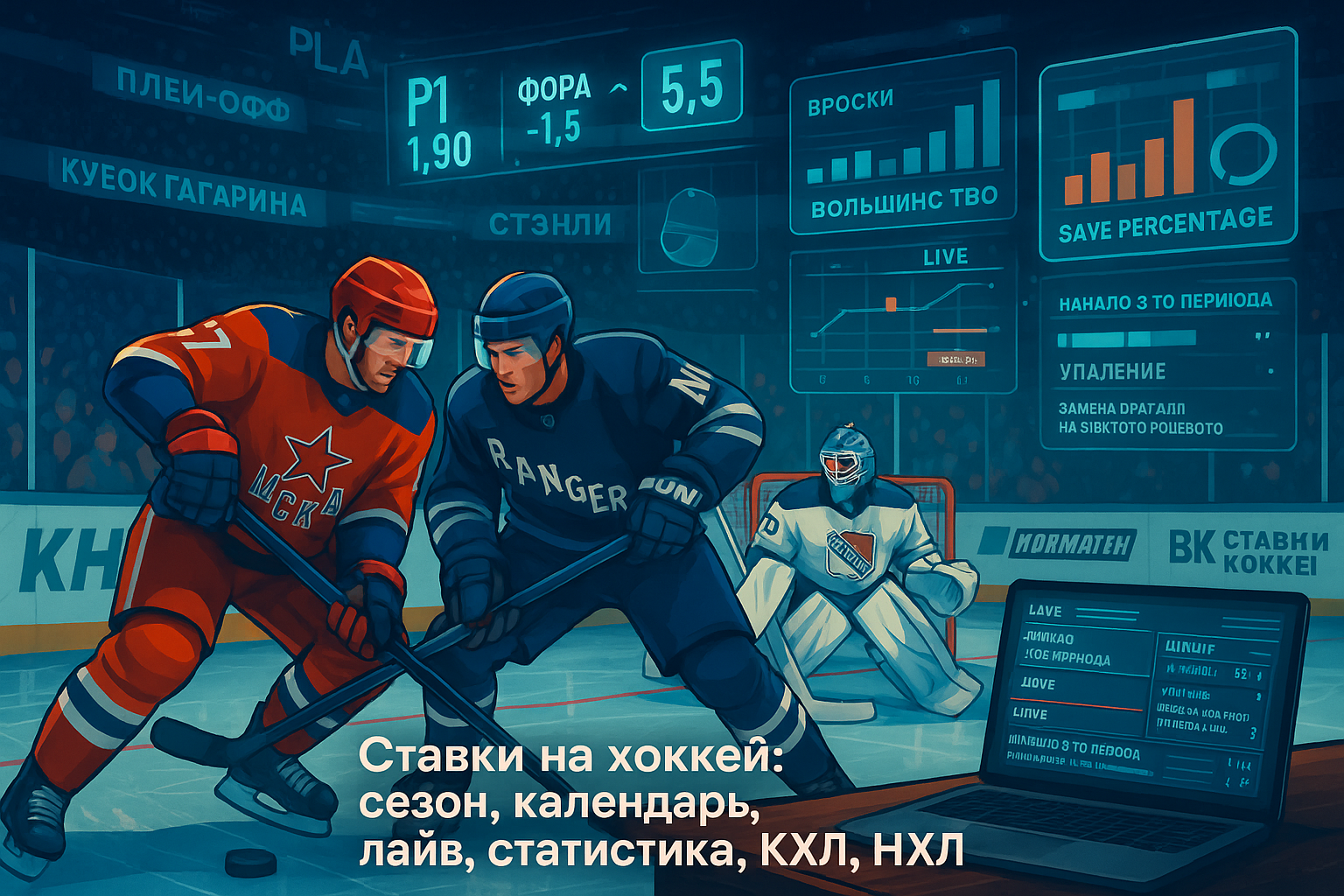 Полный расклад сезона: ставки на спорт хоккей