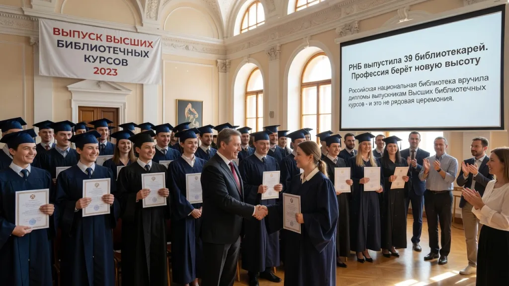 РНБ выпустила 39 библиотекарей. Профессия берёт новую высоту