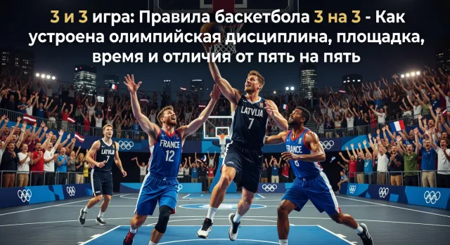 3 и 3 игра: Правила баскетбола 3 на 3 - Как устроена олимпийская дисциплина, площадка, время и отличия от пять на пять