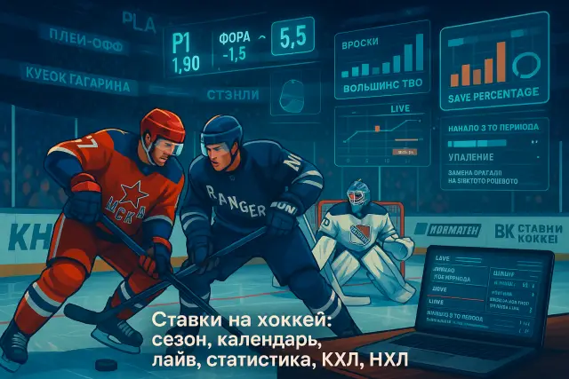 Полный расклад сезона: ставки на спорт хоккей